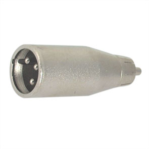 EIE Adap Rca Plug-Xlr Plug 3-PIN