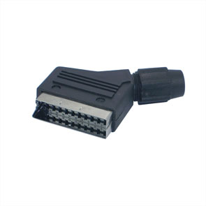 EIE Plug Scart 20W 45DEG Crimp