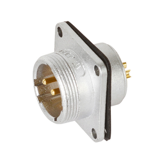 EIE Circular Power Connector M22 2W Plug Panel Mount