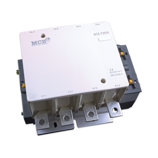 MCE F-Series Heavy Duty Contactors 115A–630A | 3P & 4P | 24V–525V Coil | Industrial Power Switching