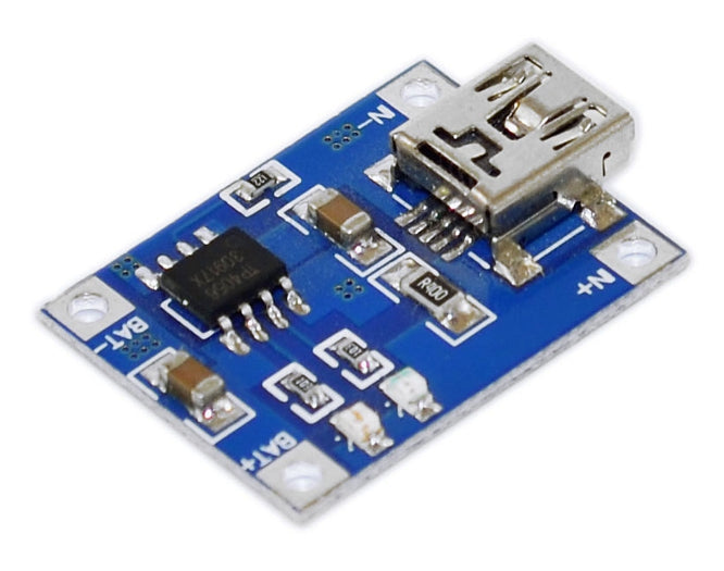 Keyestudio USB Mini-B 1A 3.7V Lithium Battery Charger Module Board