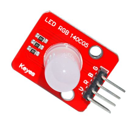 Keyestudio Bright Full-Color (Rgb) LED Module 10mm