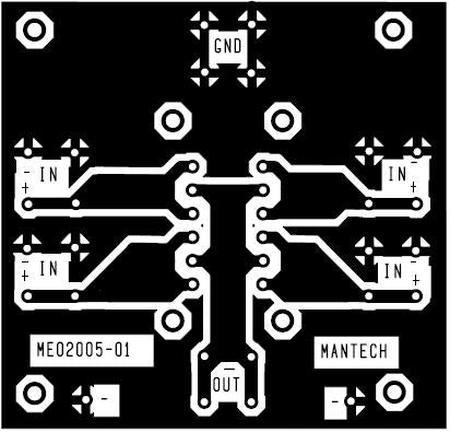 EIE PCB for 4x80A Blocking Diodes