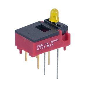 C&K Switch Body Mpb with LED NO Cap