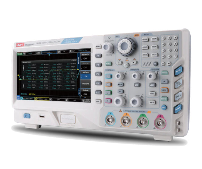 UNI-T MSO Multifunction Oscilloscope 200MHz 4CH 2GSA/S