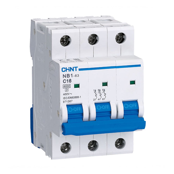 Chint Mini Circuit Breaker 6kA C-Curve