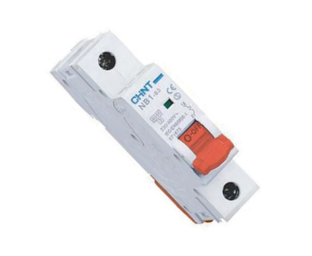 Chint Circuit Breaker DIN Rail 1P -6kA D-Curve