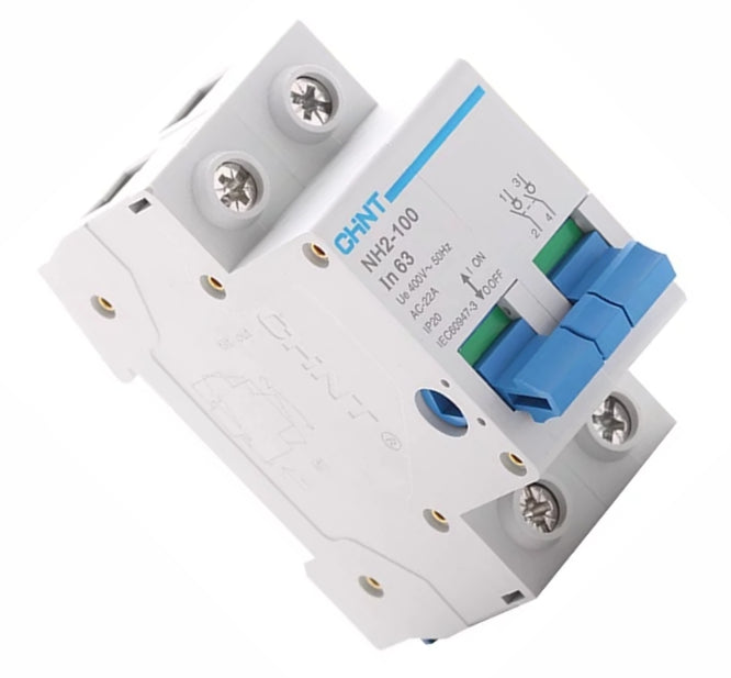 Chint Mini DIN-Rail Isolator 2P DIN