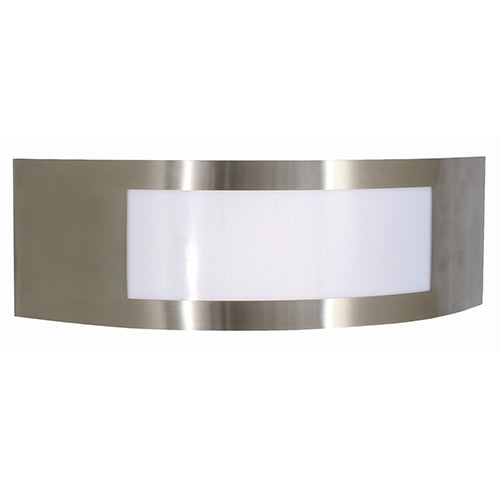 Eurolux Stainless Steel Plain Outdoor Wall Light – Horizontal 310mm
