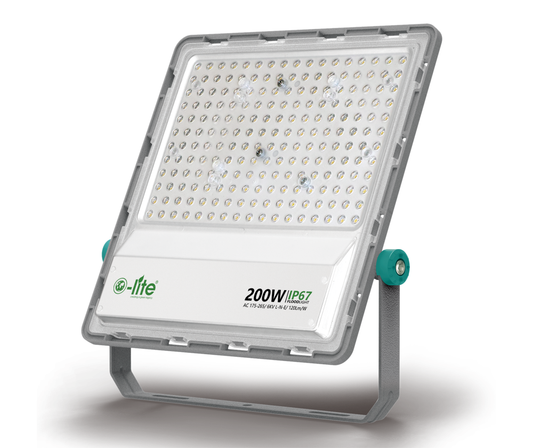 O-lite OF02 LED Floodlight 200W to 400W, IP67, 175-265VAC