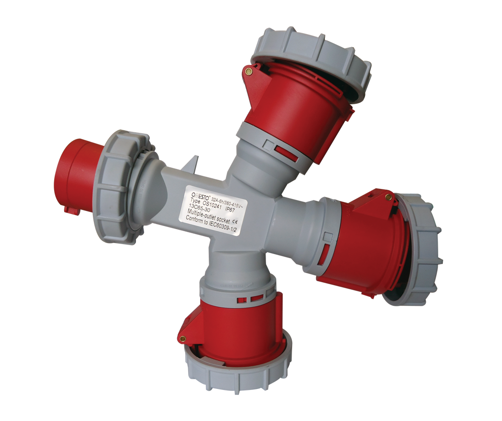 Multi Outlet Connector, Heavy-Duty IP67