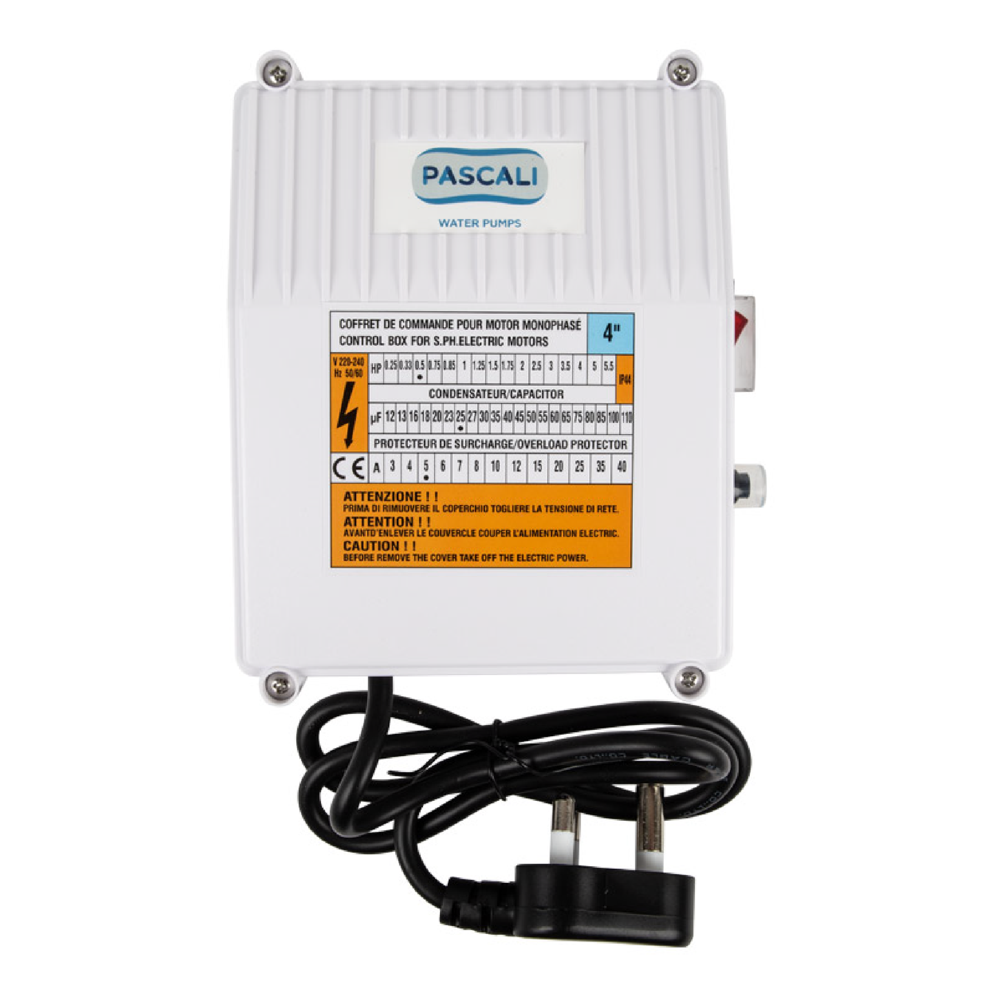 Pascali|Control Box – Water & electrical solutions from Pascali | Zisabo South Africa