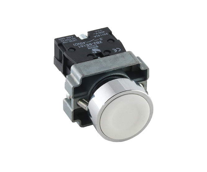 Swan Electric 22mm Push Button Flush 220VAC NO