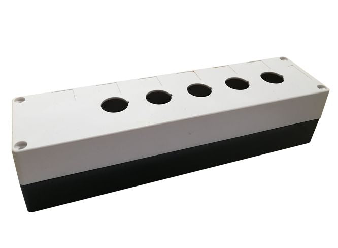 Swan Electric Push Button Enclosure 2-5 Hole IP65 22mm