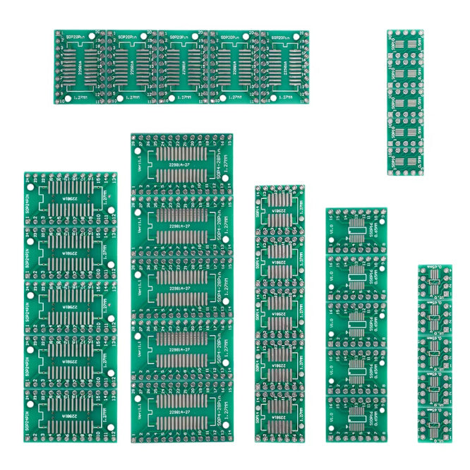 EIE Assortment of PCB Converter Boards 35PCS/KIT SMD-Dil/Sip