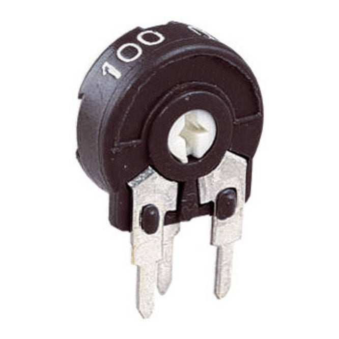 Piher Preset Potentiometer 10mm S-Adj Scr 4K7 Blue