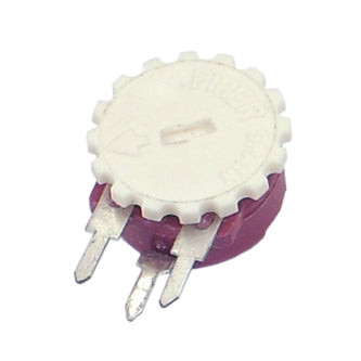 Piher Preset 10mm S-Adj T/Wheel Red Cermet, 100Ω-500kΩ