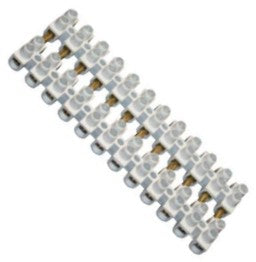 EIE Strip Connector 12W 10A Feed Through Black