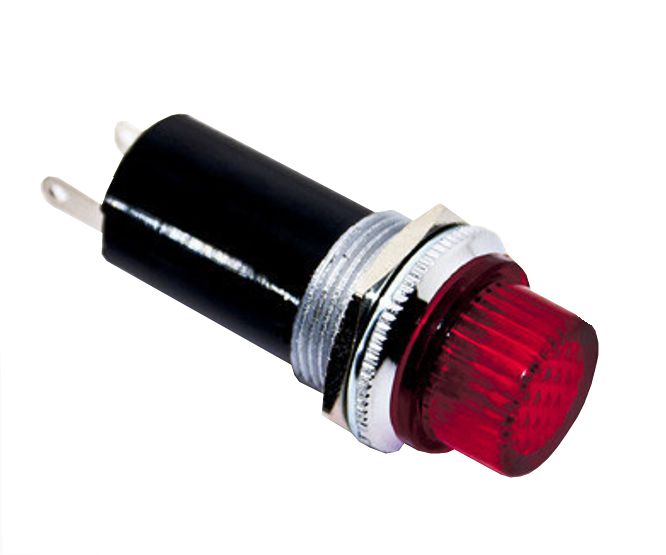 EIE Holder Lamp/Indicator E-10 Red