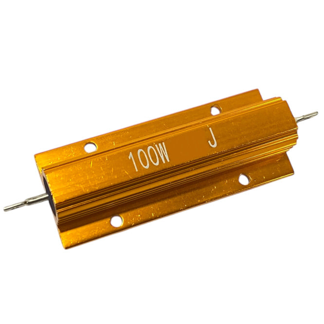 Qingda Aluminium-Housed Wirewound Resistor 100W (Smaller Body), 0.47Ω