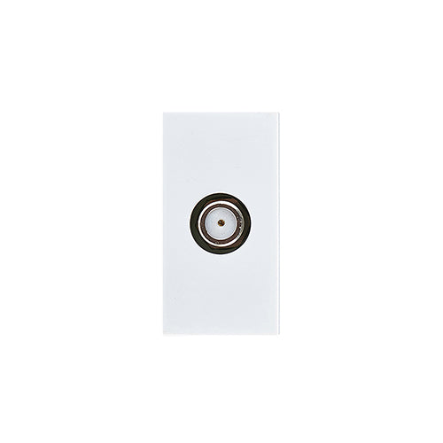 Eurolux Horizon Modern TV Socket Module in White