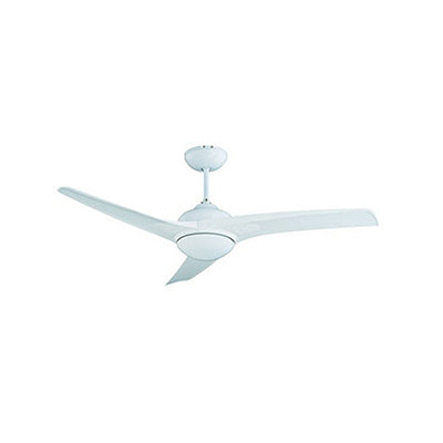 Radiant Mach One Ceiling Fan with Light & Remote – 1170mm, 75W, White
