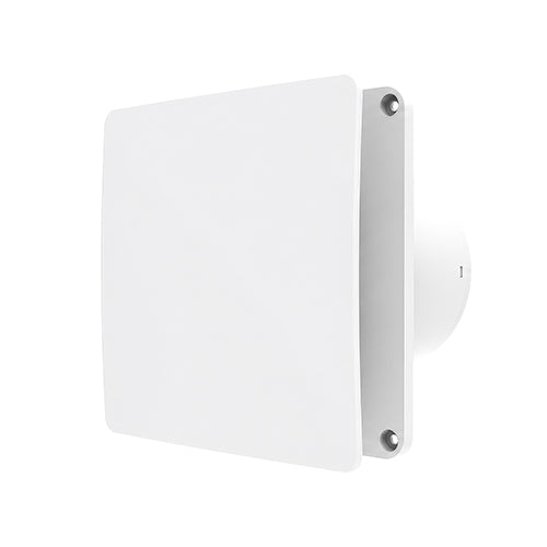Radiant Extractor Square Wall Fan – 4W DC Motor, White, 100mm Cut-Out