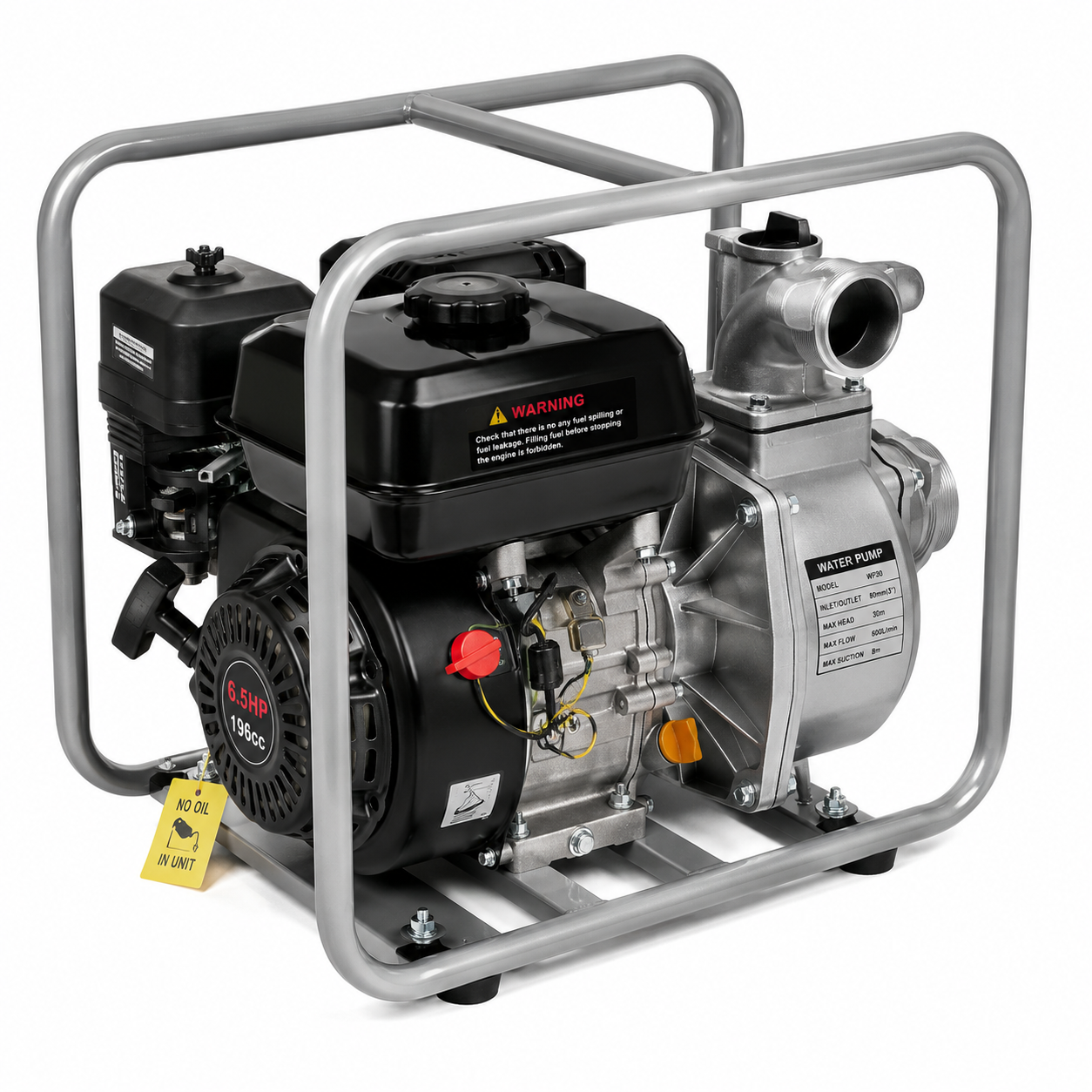 Red Rhino RGP80 3" Petrol Water Pump