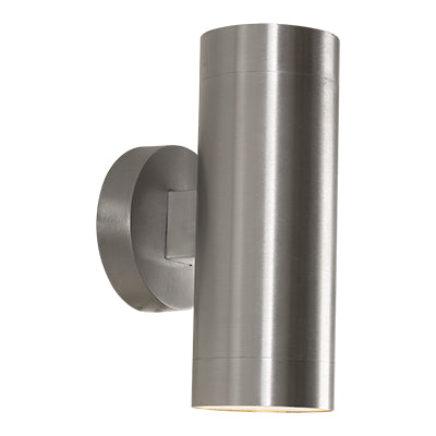 Radiant Beam Outdoor Wall Light Aluminium – 2 x GU10