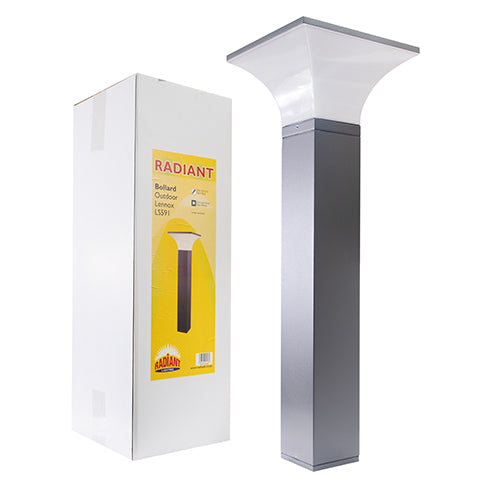 Radiant Lennox Bollard 650mm – Dark Grey