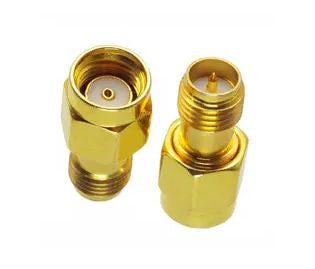 EIE Sma Adap Reverse Gender Plug Body with Hole to Socket Body with Pin