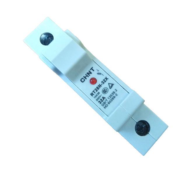 Chint Holder for Round Fuse 10x38 with LED