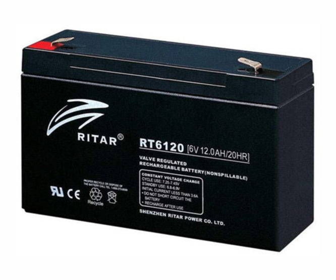 Ritar SLA/AGM Sealed Lead-Acid Battery 6V