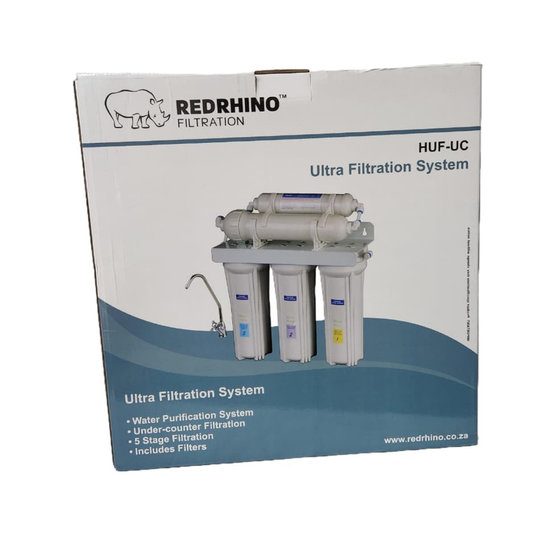 Red Rhino 5-Stage Ultra Filtration UF under-counter water filtration system