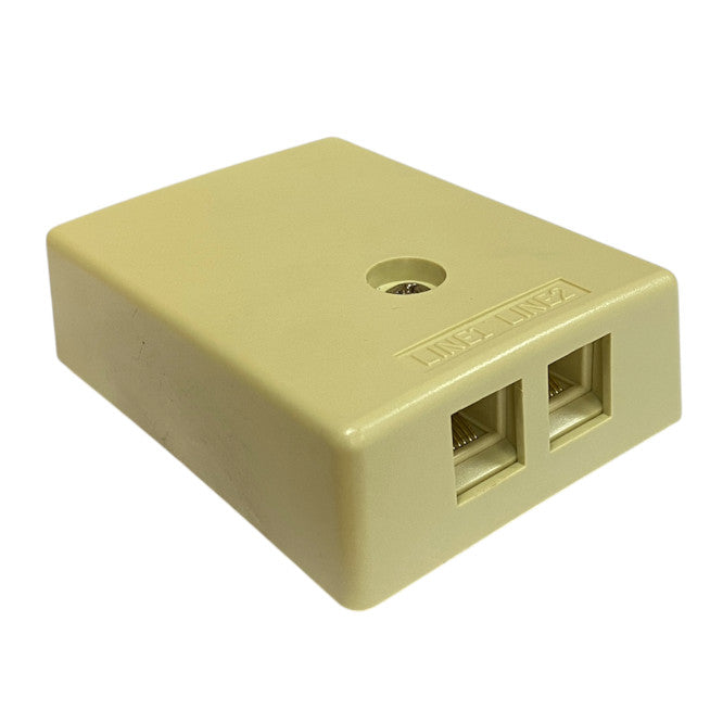 CS RJ45 Dual Surface Box CAT4