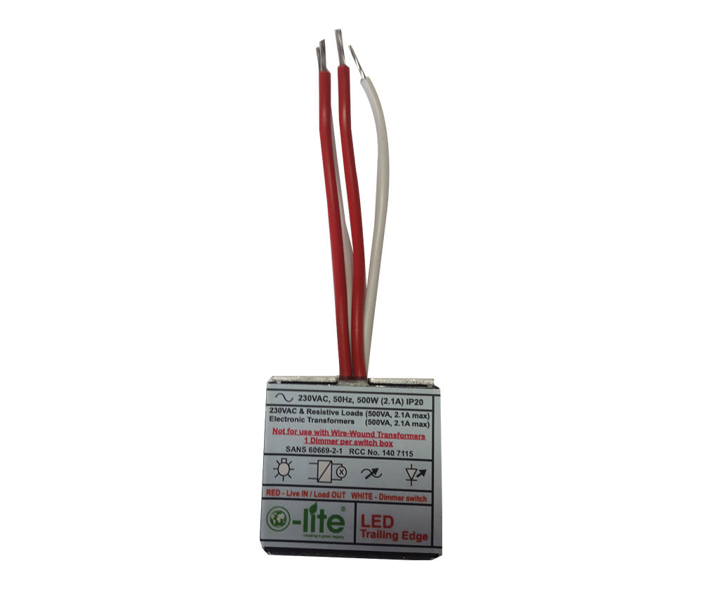 O-lite SDIM-T-LED Dimmer Regulator for Cyclops Range & 6W Dimmable GU10