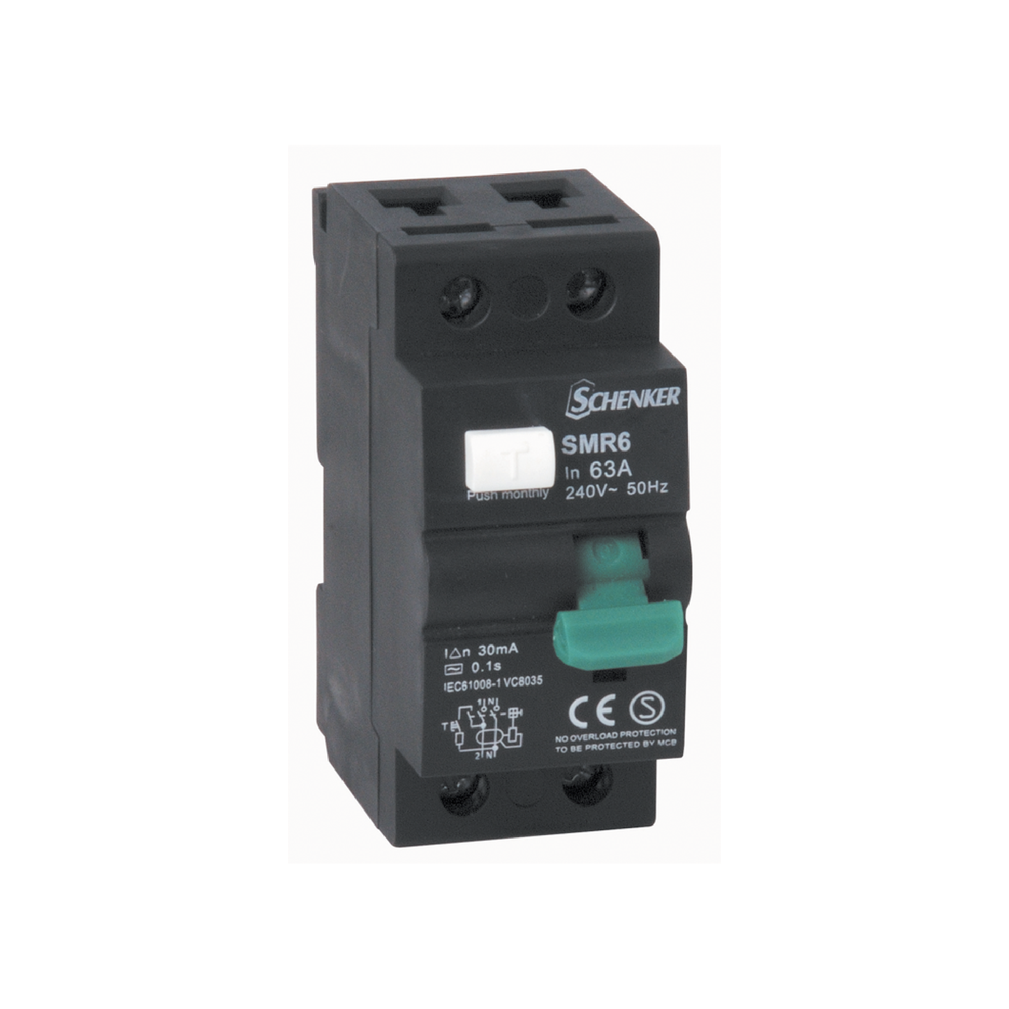 Schenker | Earth Leakage 1P + NEUTRAL (No Overload) – Water & electrical solutions from Schenker | Zisabo South Africa
