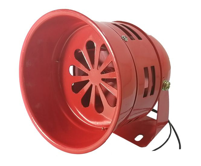 Swan Electric Motorized Siren 220VAC 100DB 103x160x135 Red