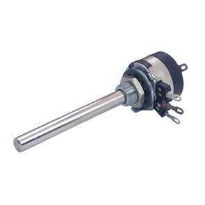 Piher Potentiometer with Switch Log 21mm Met, 22kΩ-470kΩ