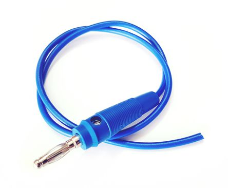 EIE Silicone Test Lead with 4mm Banana Plug to Open End