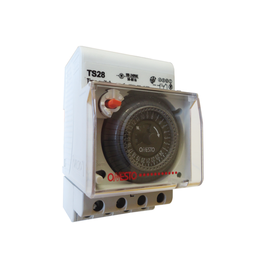 24 Hour Analog Time Switch, DIN Mount