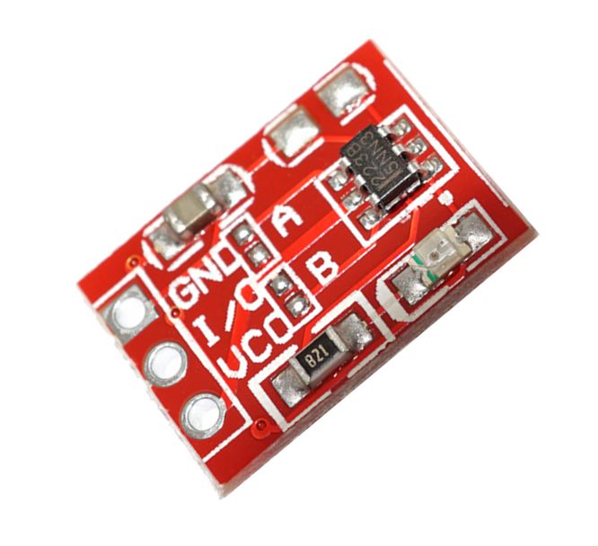EIE Controller for TTP223 Touch Sensor