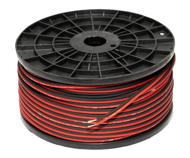 EIE Twin Flex Red/Black 1.5mm² - 100m/ROLL