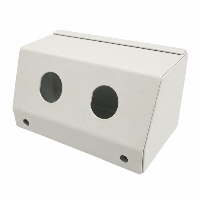 CS Twinax Dual T/Box 100x55x50mm