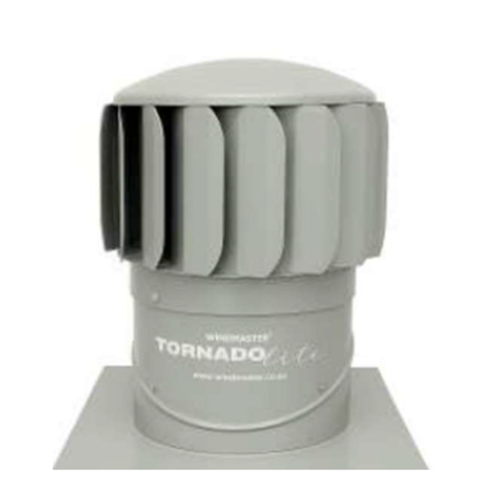 Tornado Lite lightweight roof turbine ventilator