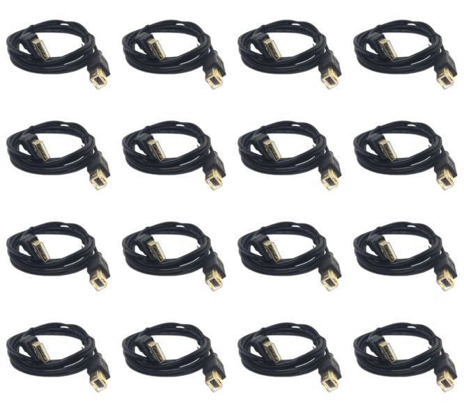 EIE Lead USB a-Plug B-Plug Black 1.8m - 30/BAG