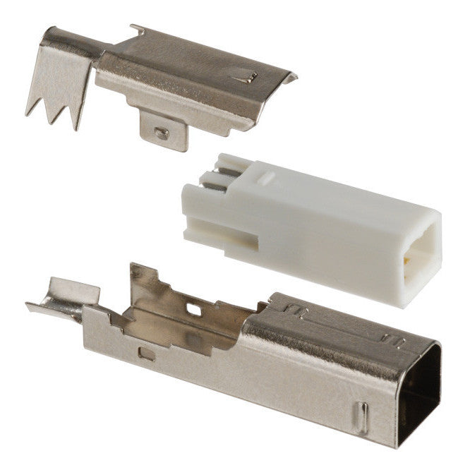 CS USB Plug B-Type Inline Wire Type