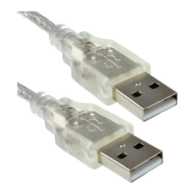 EIE Lead USB a-Plug - a-Plug 1.8m Clear