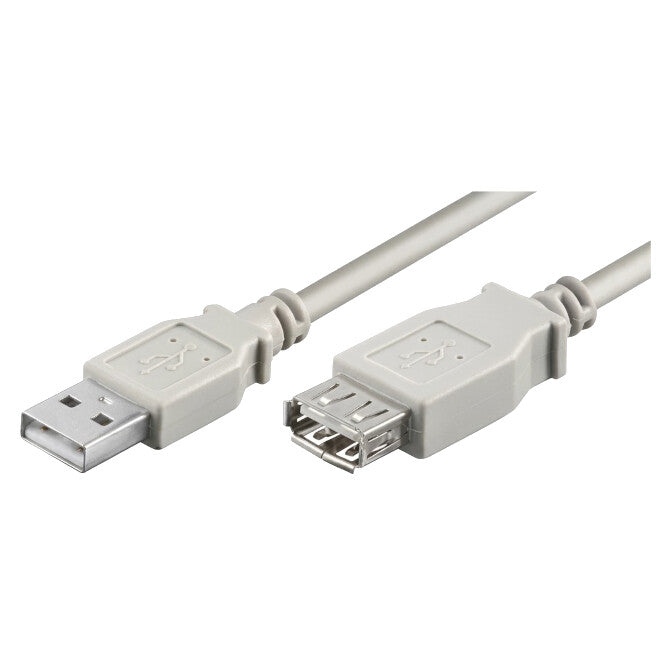 CS USB Adaptor Lead a-Plug to a-Socket - 5m