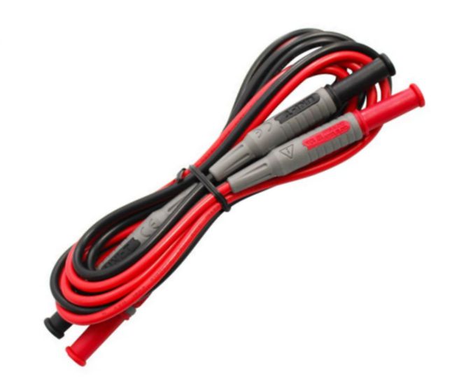 UNI-T Dual Head Connector / Test Lead Set / Pair 1.2m